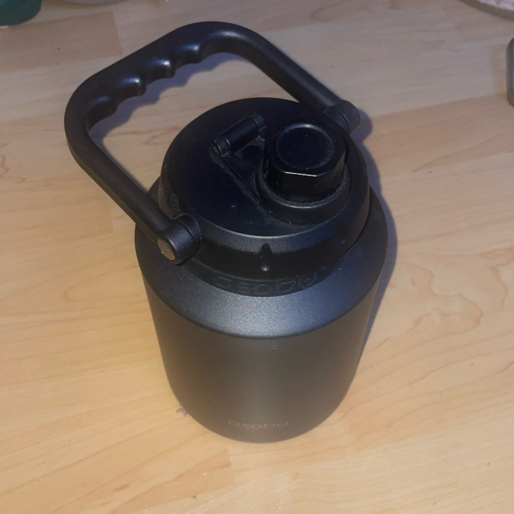 Asobu Mini Stainless Steel Double Walled Vacuum Insulated 33 oz Water Jug